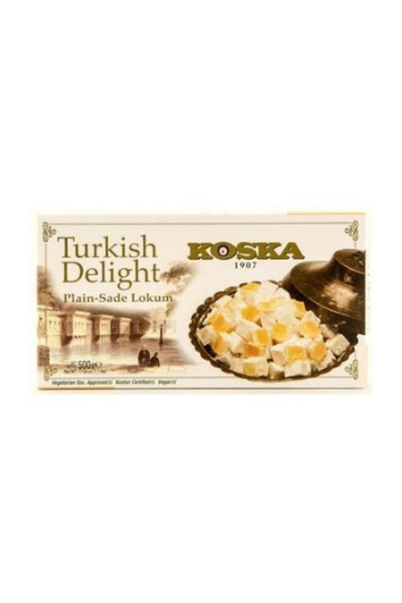 Koska Turkish Delight Plain 500 grx3 Pieces - MALLTURK