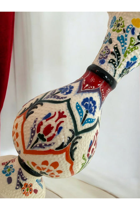 STORESZA Custom Designed Handmade Artistic Hyacinth Vase - 25 cm - MALLTURK
