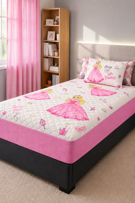 Mislina Home Waterproof Cotton Quilted Fitted Mattress Protector - MALLTURK