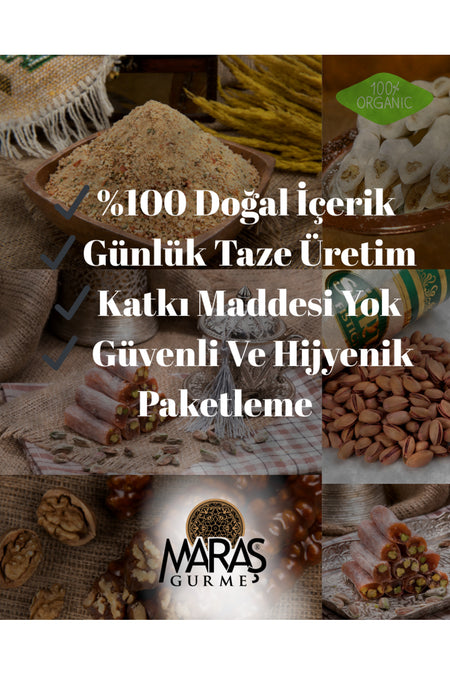 Maras gurme maras fistik ezmesi 1 kg - MALLTURK