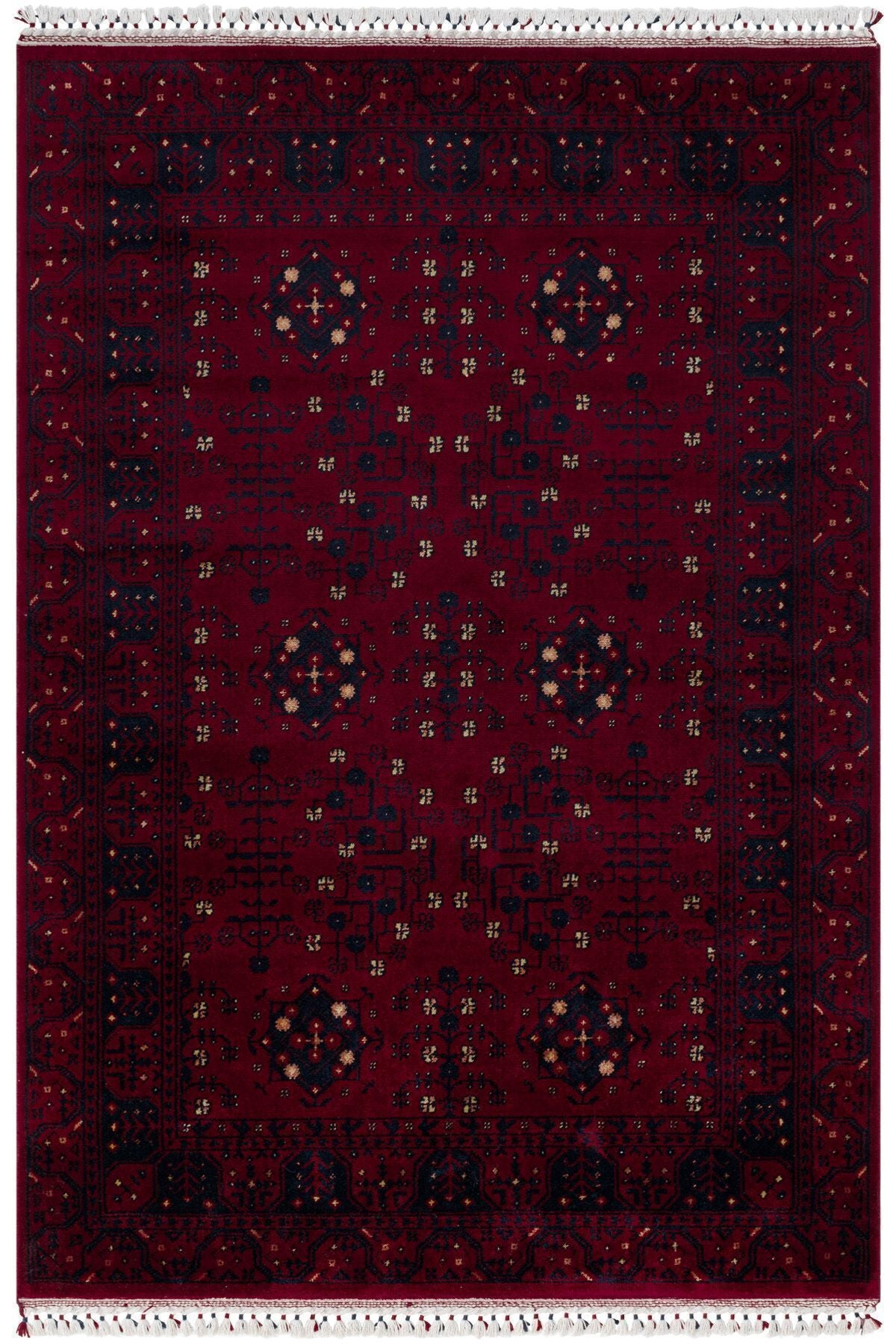 Cool Hali Beyoglu 959 Red Handwoven Usak Carpet Yagci Bedir Pattern NOSTALGIA Carpet Afghan Handwoven Carpet Living Room Carpet - MALLTURK