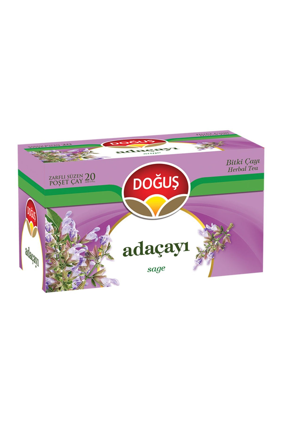 Dogus Sage Herbal Tea Filter Bags 20 x 1.3 Gr