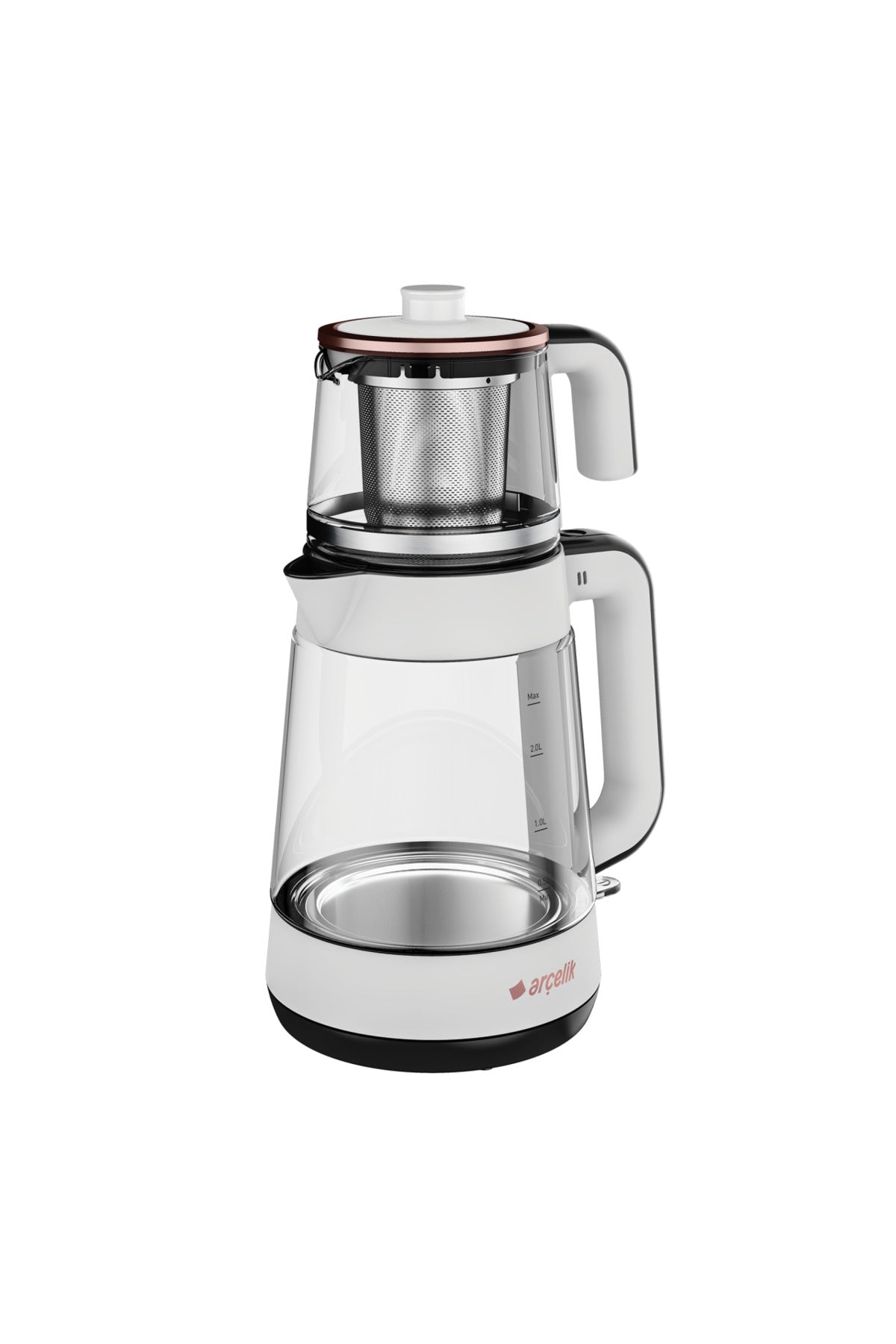Arcelik CM 6964 Resital Tea Maker - White - MALLTURK