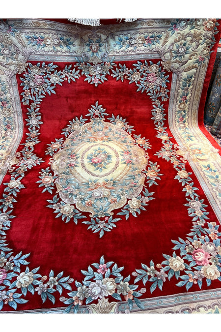 RD RAMAZAN DAG Hand Rug Art Hand-Woven Embossed Chinese Rug Premium Quality Exceptional Bir Urun Size 370x275 - MALLTURK
