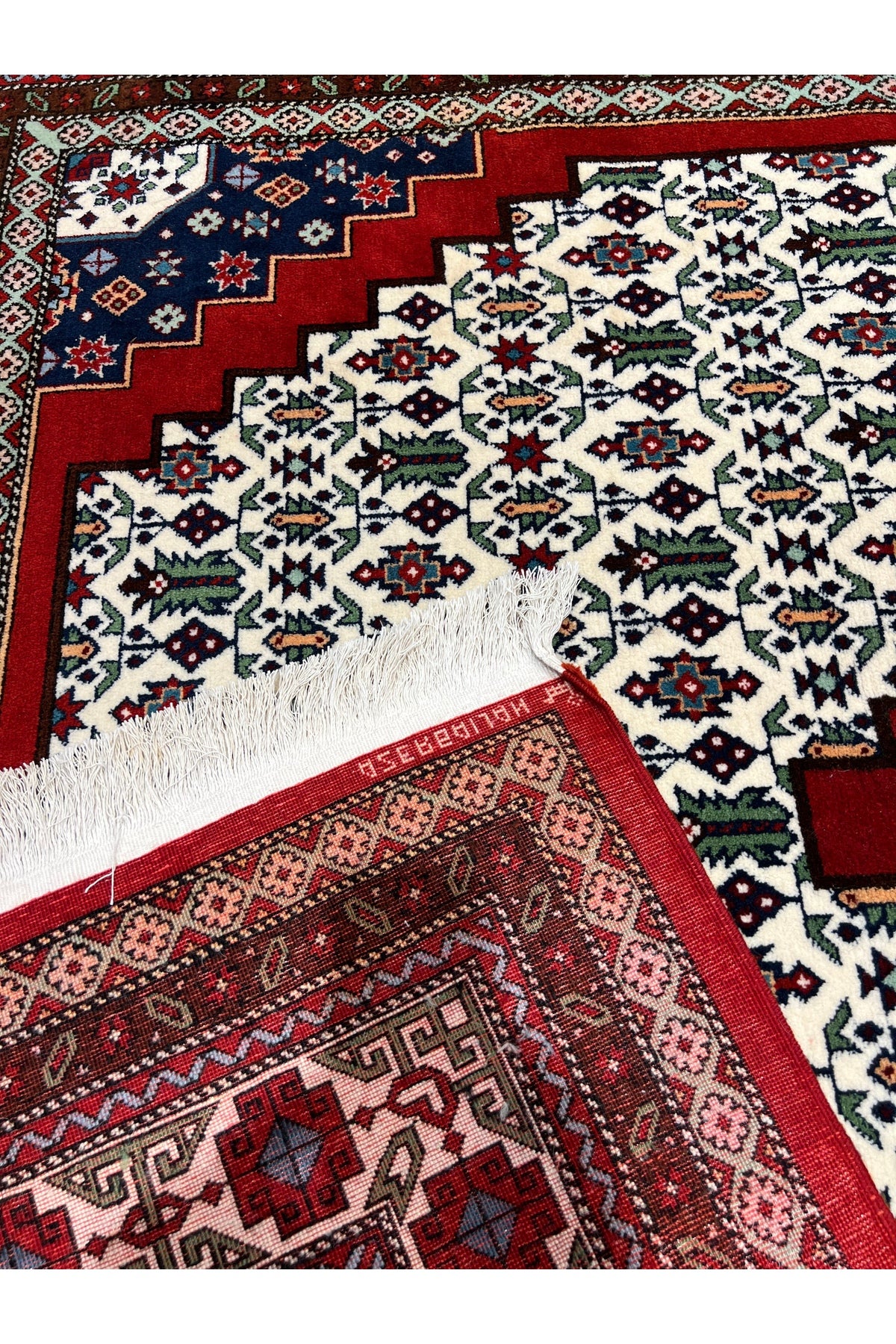 RD RAMAZAN DAG Hand Rug Art Hand-Woven Azerbaycan Derbent Rug Size 296x196.
