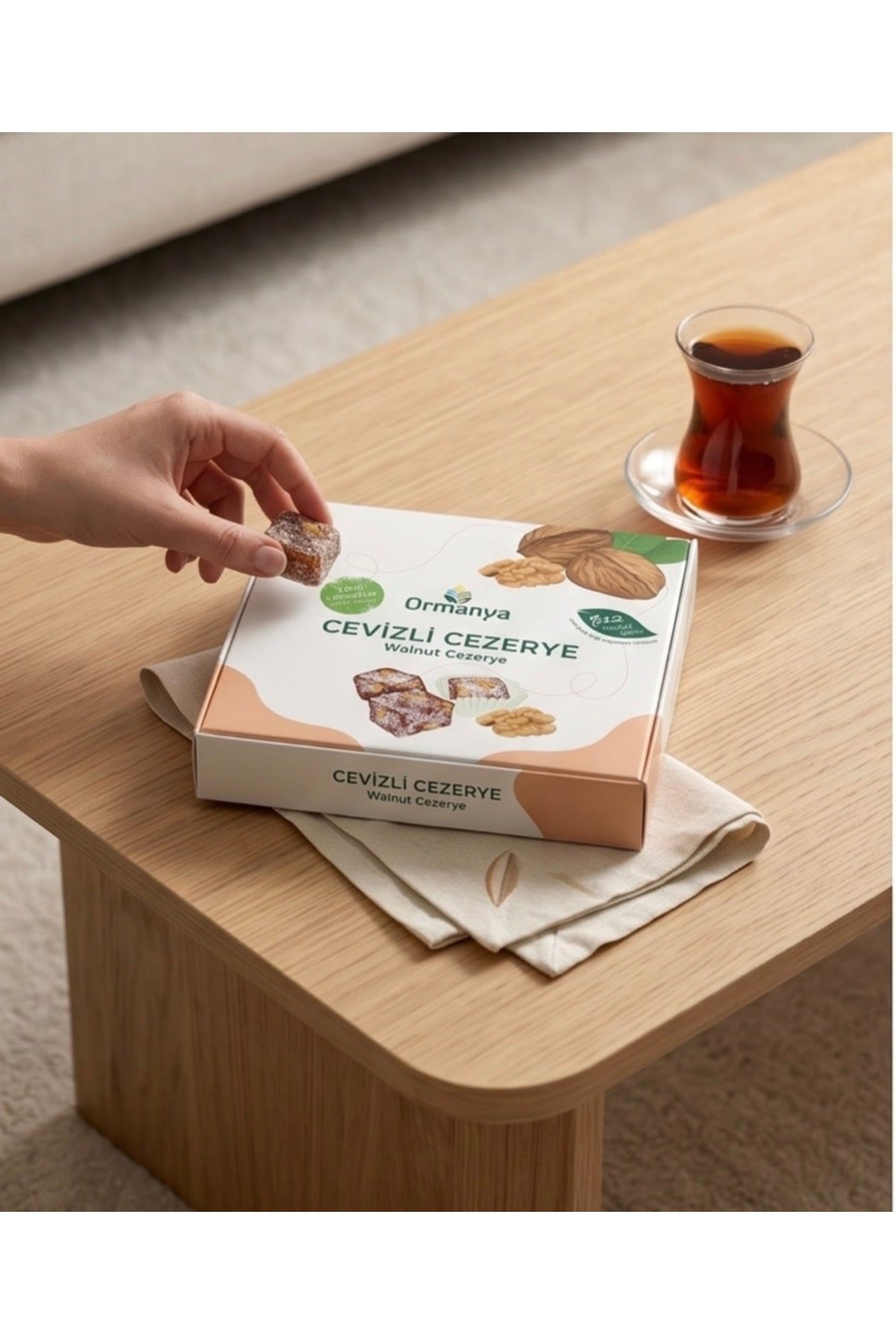 ORMANYA Walnut Carrot Confection 450 g - MALLTURK