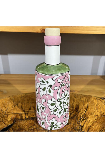 Cini Evi Pembe Background Lotus Tile Oil Dispenser - MALLTURK