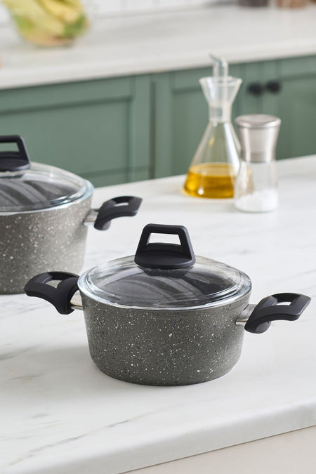 Karaca Biogranit Pars 7 Piece Cookware Set - MALLTURK