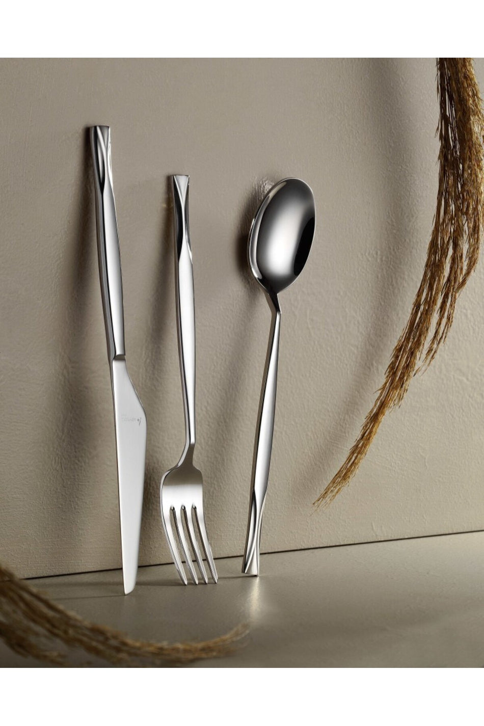 Aryildiz diamond prestige 84 Piece 12 Place Setting Flatware Set - MALLTURK