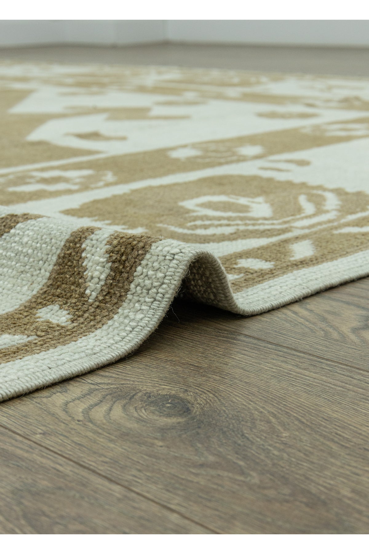 Soho Antiq Anemon Primitive Design Wool Rug 315x425 cm - MALLTURK