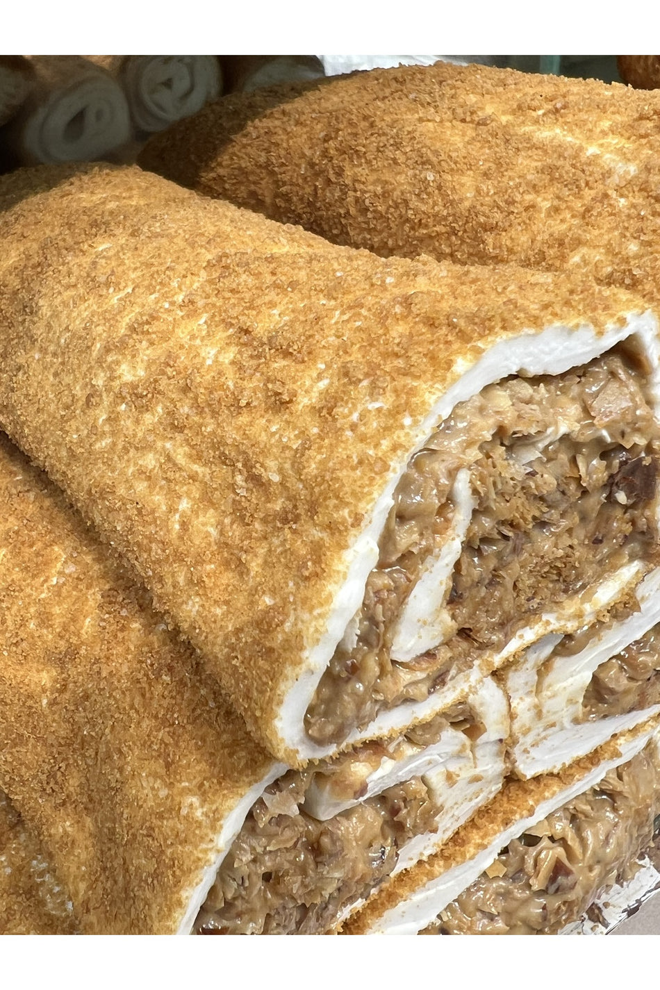 forevers gercek lotuslu citir baklavali Rolled Turkish Delight 600 g - MALLTURK