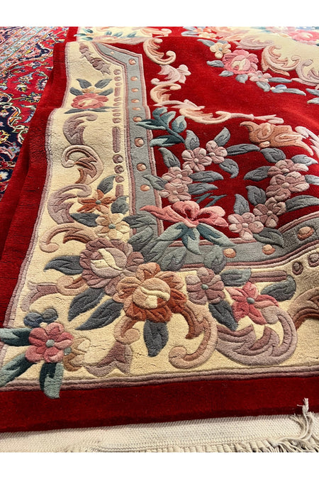 RD RAMAZAN DAG Hand Rug Art Hand-Woven Embossed Chinese Rug Premium Quality Size 300x200 - MALLTURK