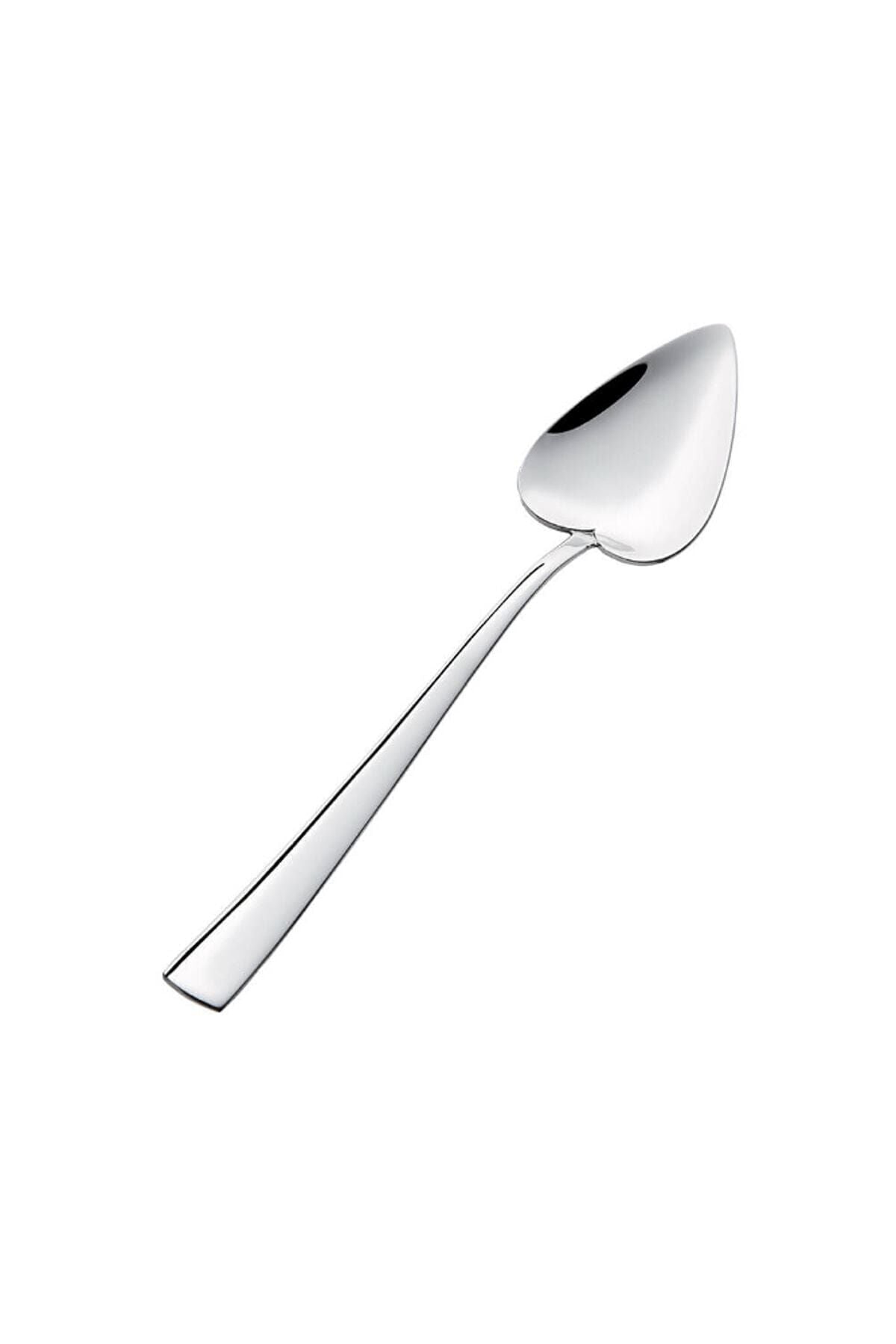 Nehir can canan 12 Piece Plain Dessert Fork Spoon Set - MALLTURK