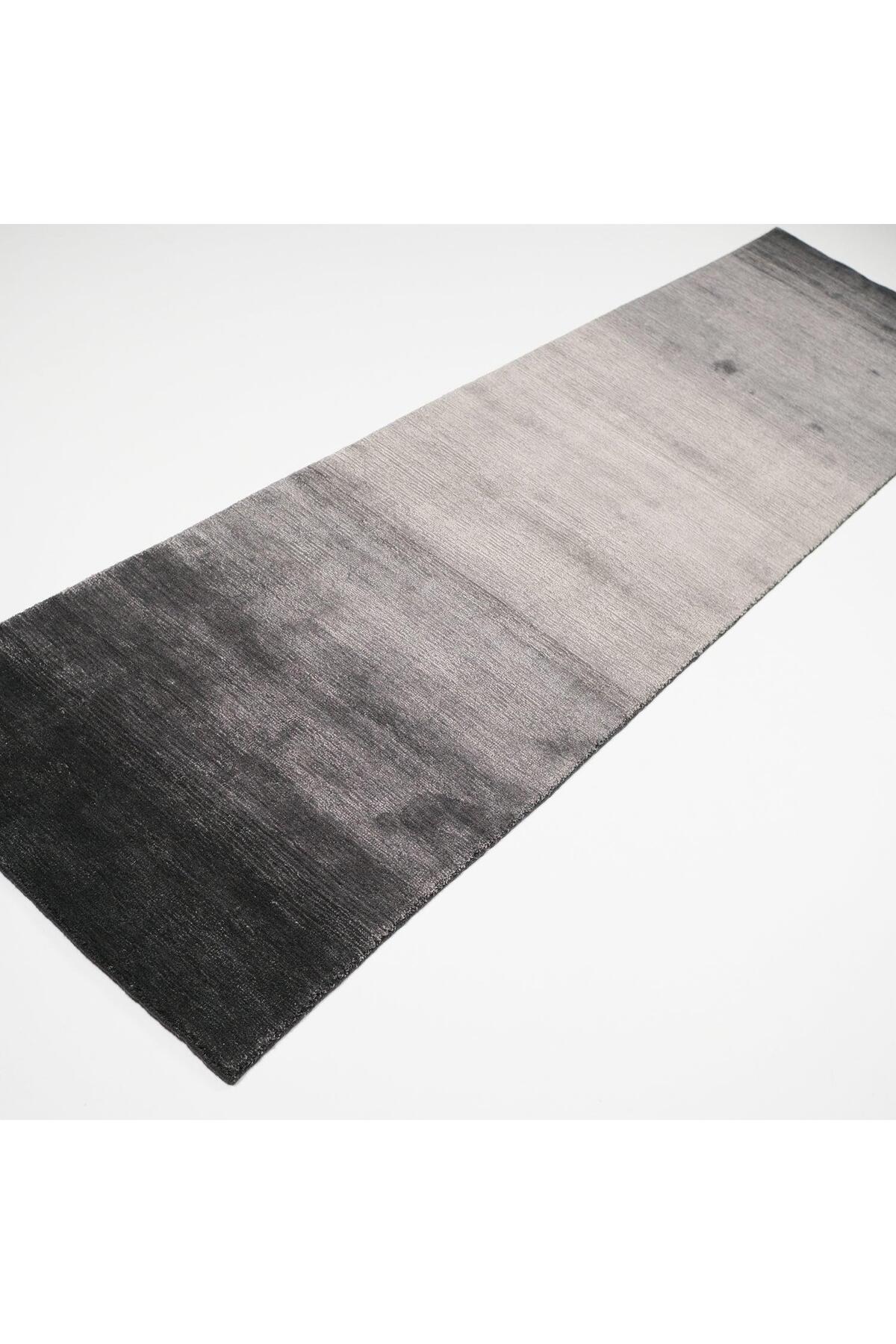 Halicizade Focus Serisi Sade Pattern Hand-Woven Rug-focus Grey