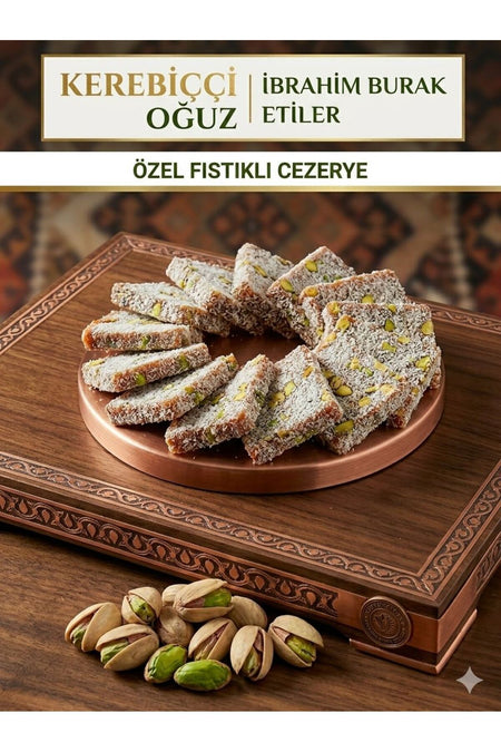 IBRAHIM burak etiler kerebicci oguz Pistachio Carrot Confection 1kg - MALLTURK
