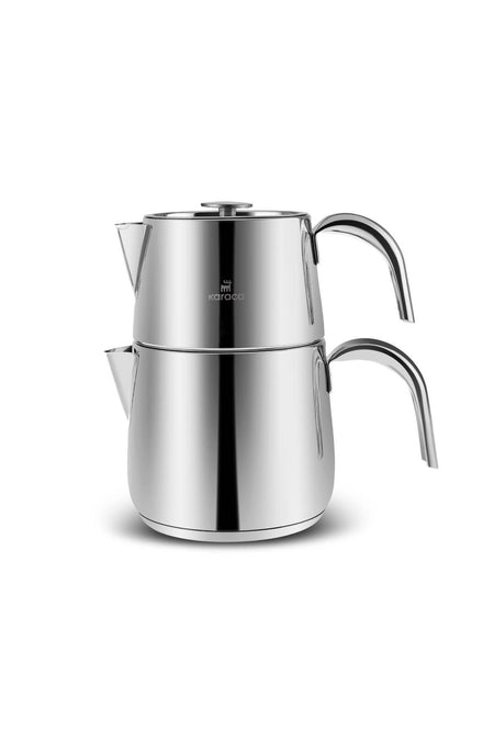 Karaca Curve induction Base Midi Teapot Set - MALLTURK