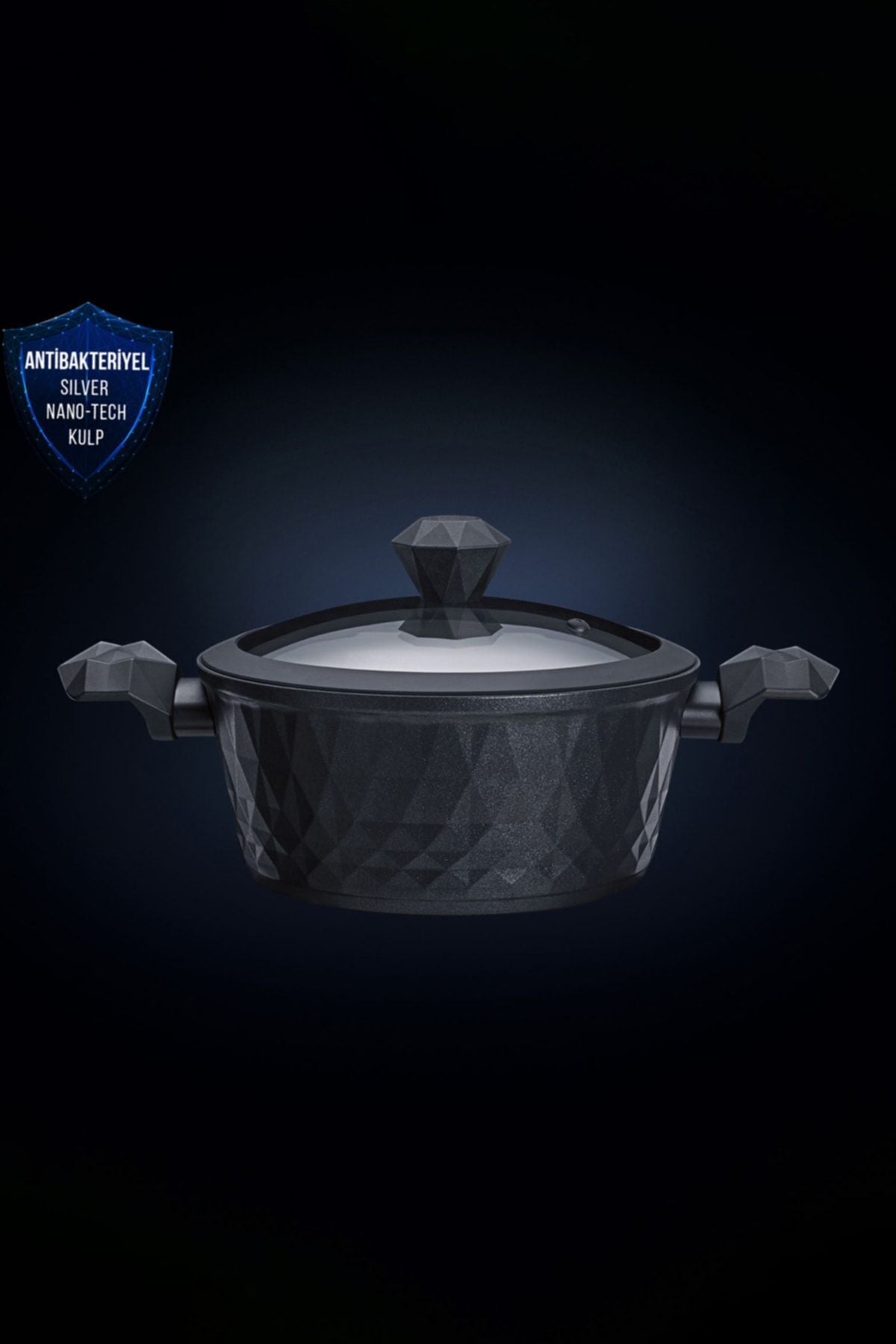 Karaca Biodiamond Antibakteriyel Kulp Induction Compatible Pot