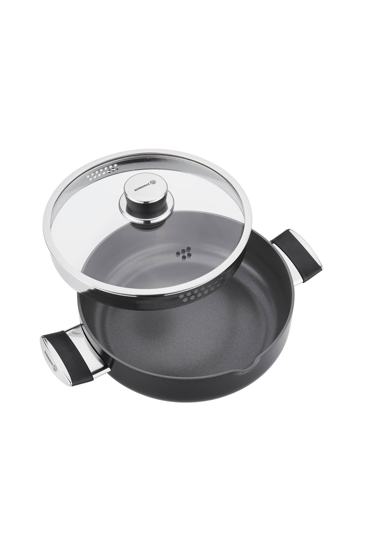 KORKMAZ Lena Shallow Pot 26x7,5