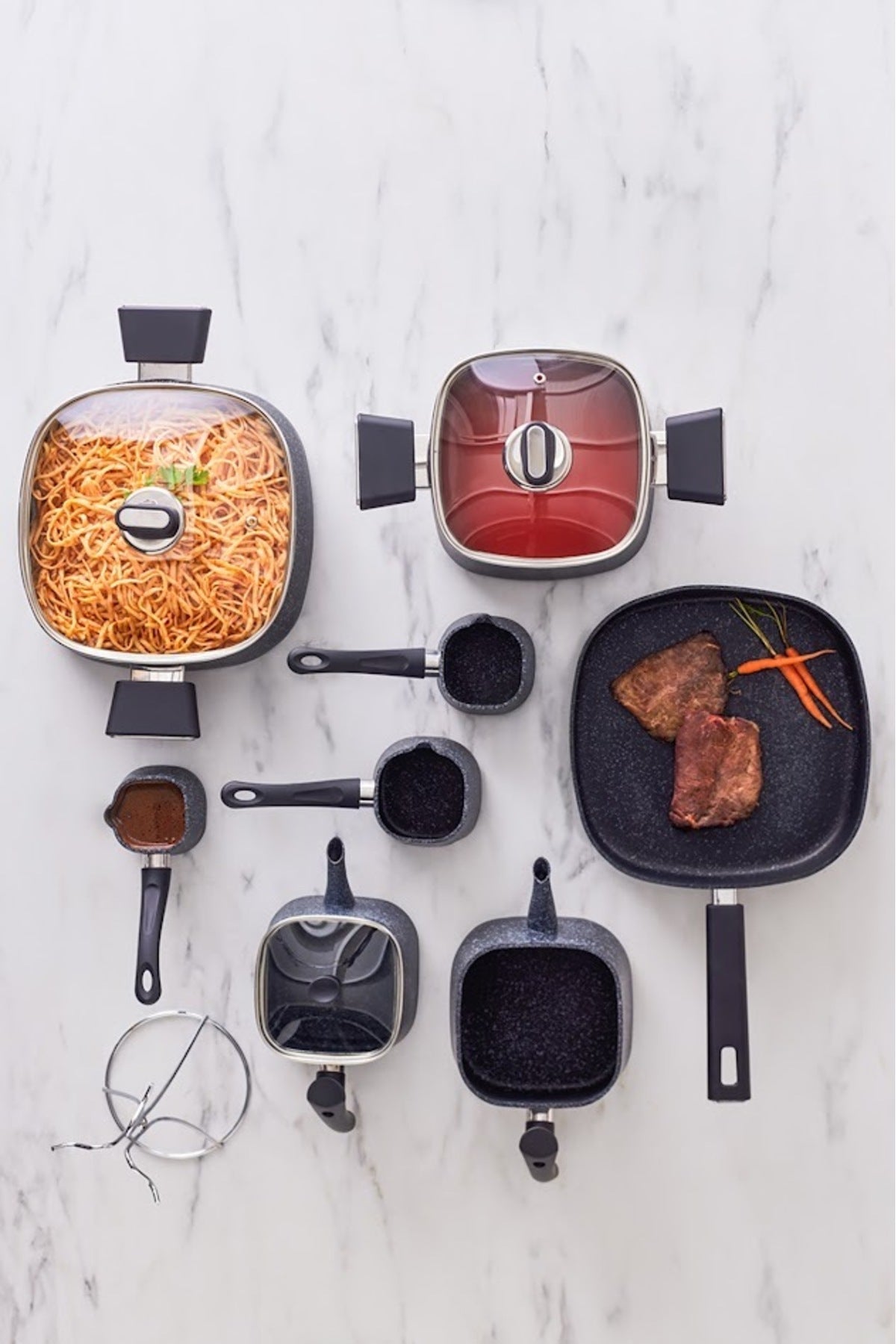 Karaca Biogranit Sando 14 Piece Cookware Set - MALLTURK