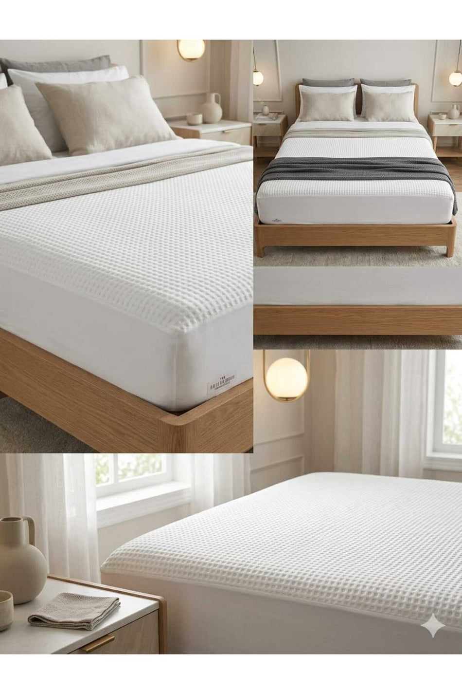 PureHouse Bedmora Morbido Aura Waterproof Bamboo Mattress Protector - MALLTURK