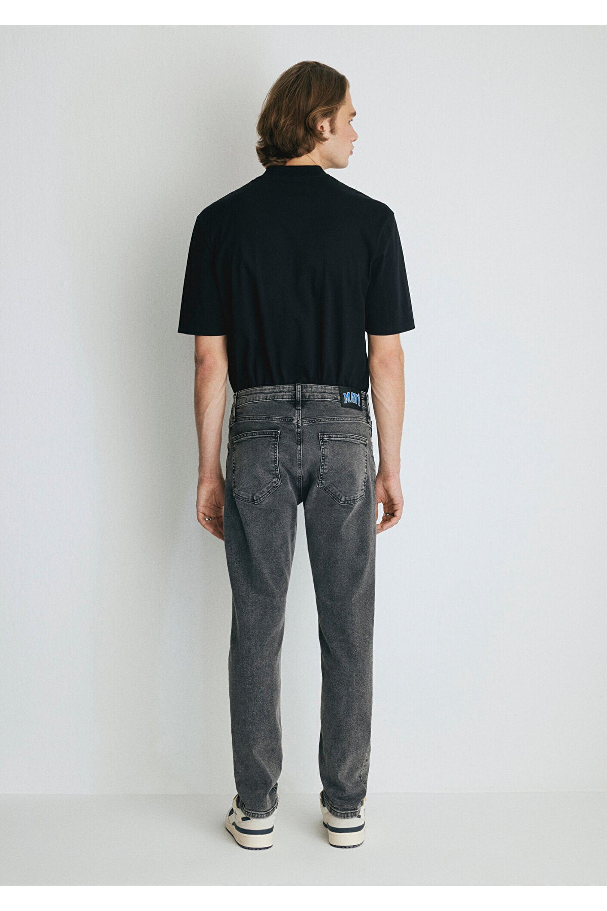 Mavi Milan College Shaded Dark Grey Jeans 0081085201 - MALLTURK