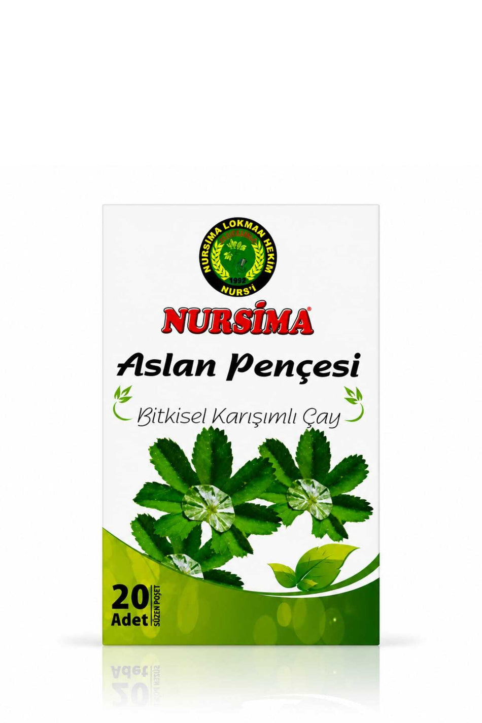 Nursima Lion's Paw Herbal Blend Tea, 20 Filter Bags