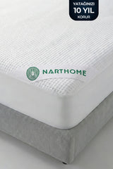 Nart Home Premium Waterproof Bamboo Fitted Mattress Protector - MALLTURK