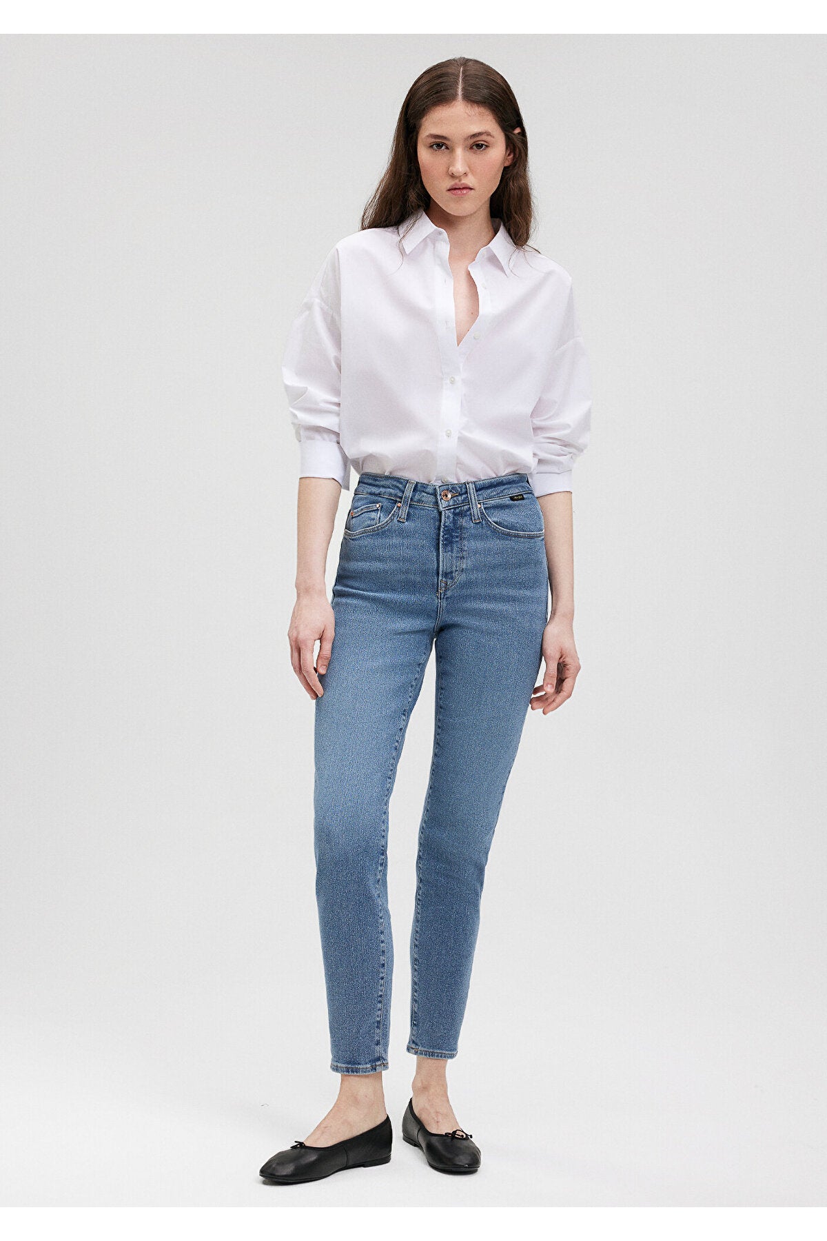 Cindy Gold Shape Shaded indigo Mavi Jeans 100277-33555 - MALLTURK
