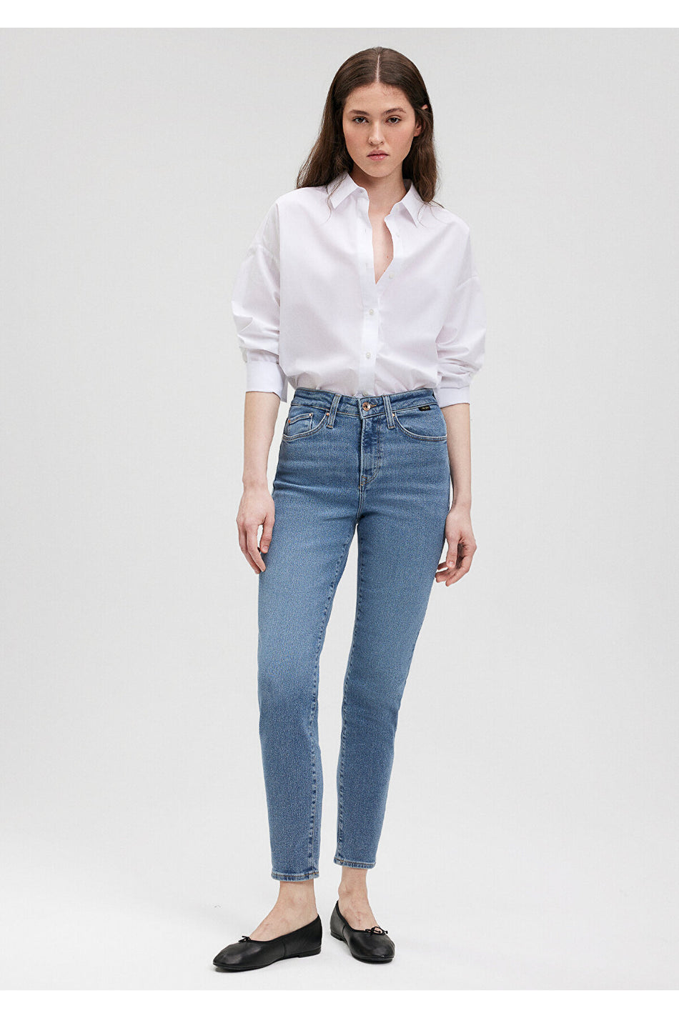 Cindy Gold Shape Shaded indigo Mavi Jeans 100277-33555