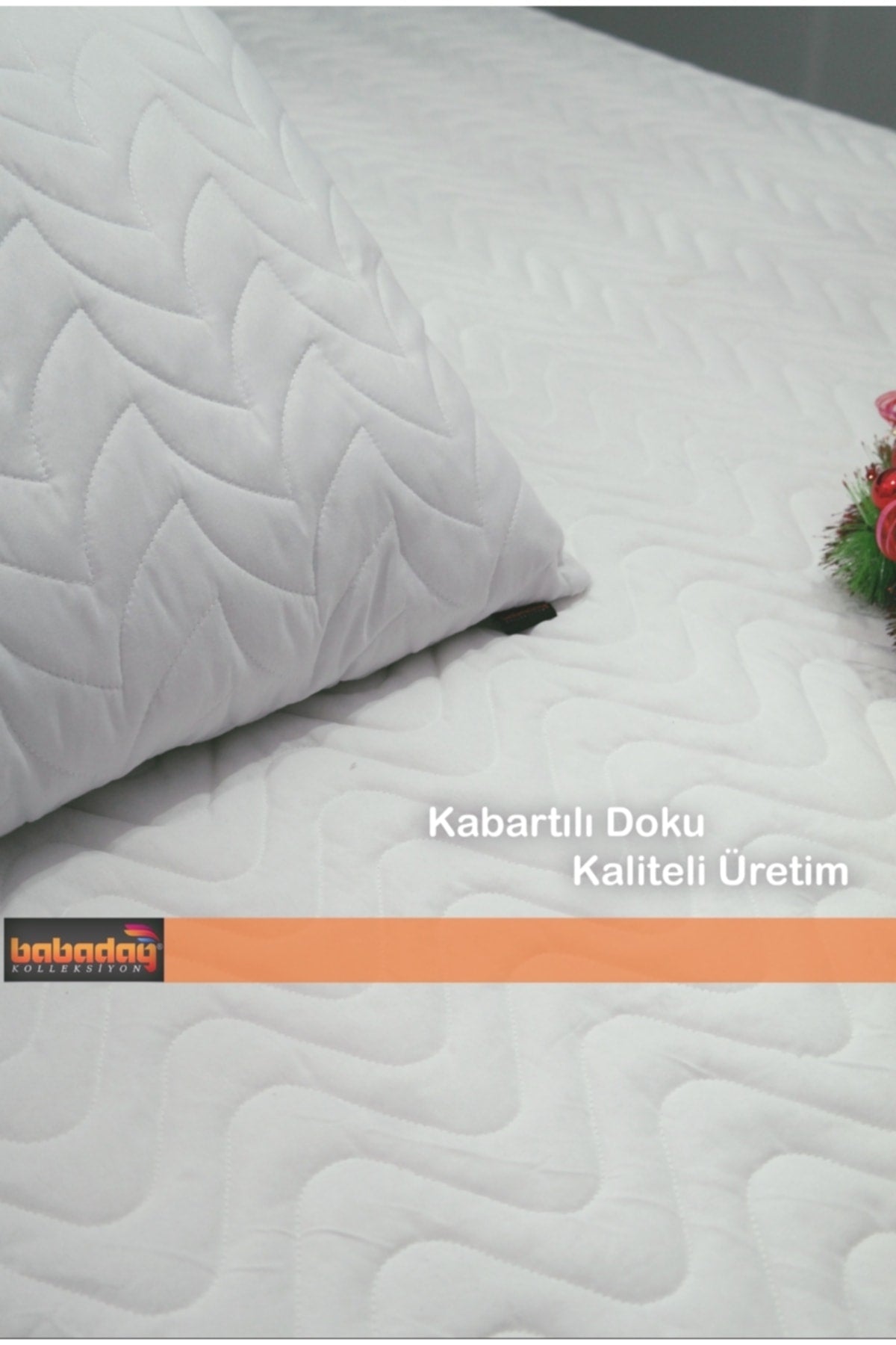 babadag kolleksiyon Cotton Quilted Fitted Mattress Protector - MALLTURK
