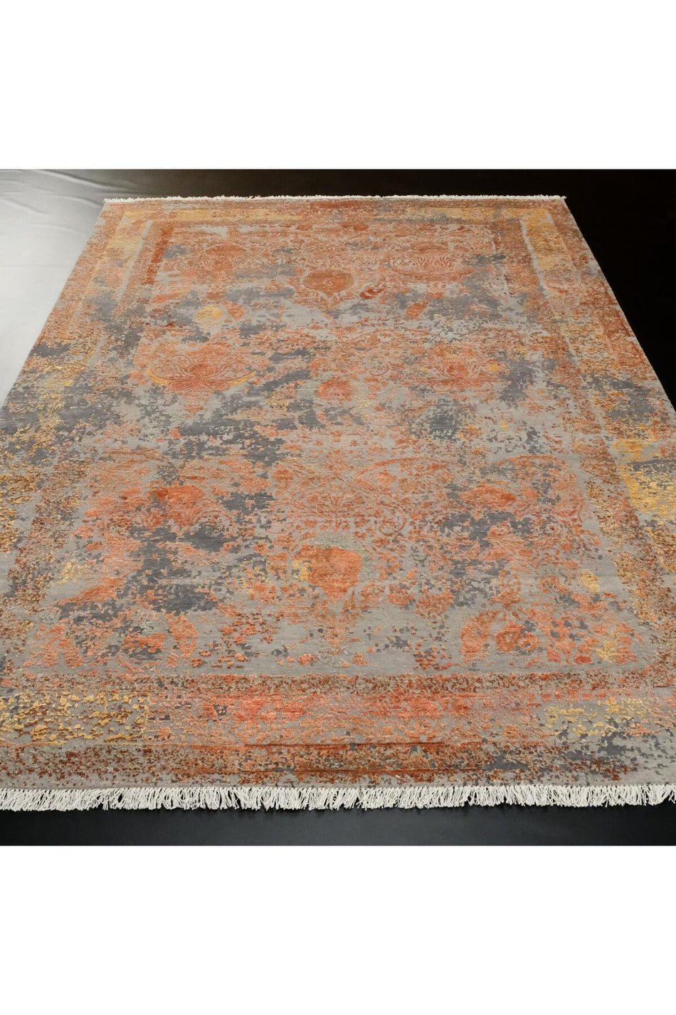 Halicizade Hand-Woven Vintage Bakir Rug - MALLTURK
