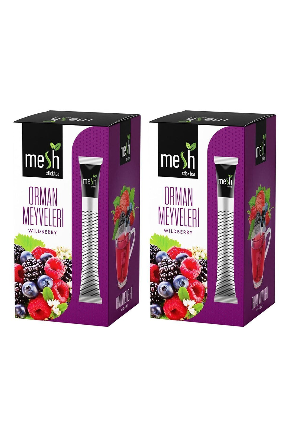 Mesh Stick Forest Fruit Herbal Tea Mixed Fruit Tea 2 Packs in 1
