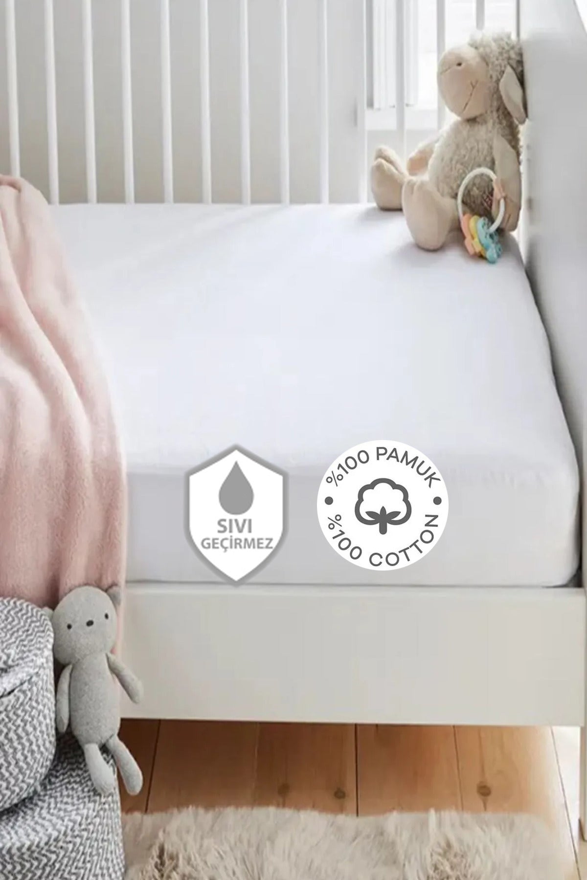 SUVAY Waterproof Cotton Baby & Kids Mattress Protector - MALLTURK