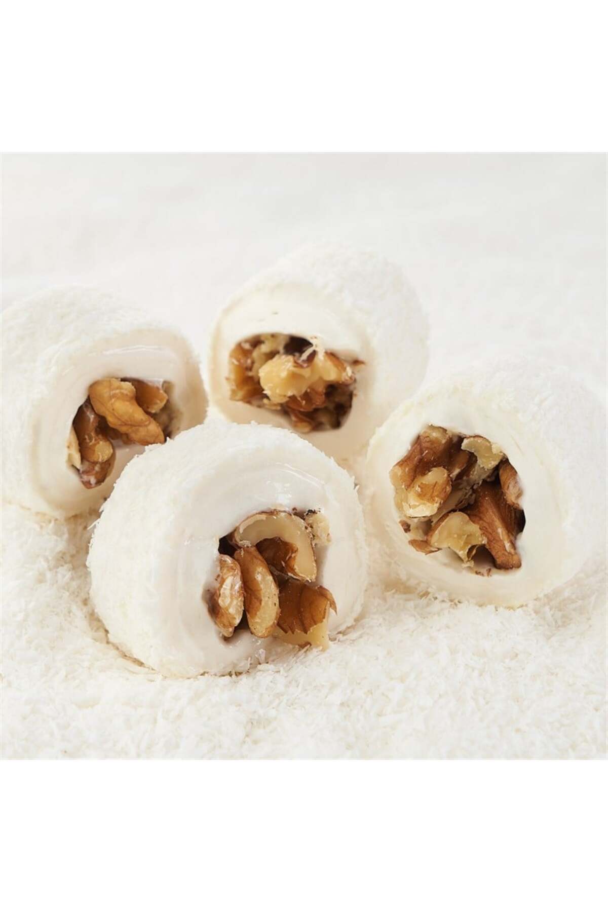 Lokum Atolyesi Sultan Style Walnut Rolled Turkish Delight 500g - MALLTURK