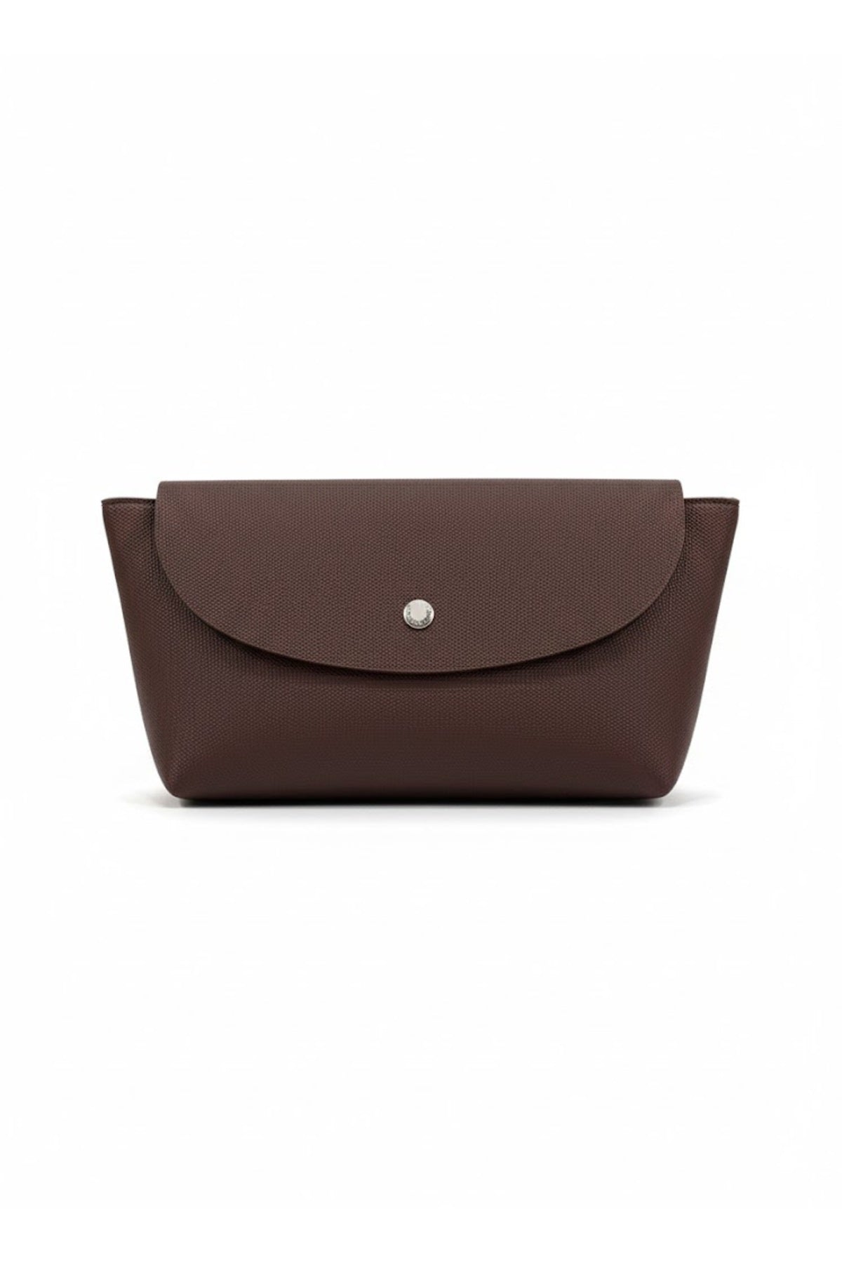 Just Polo Women's Handbag and Clutch Set - Stylish Everyday Bag with Shawl Detail Brown Large Size - MALLTURK