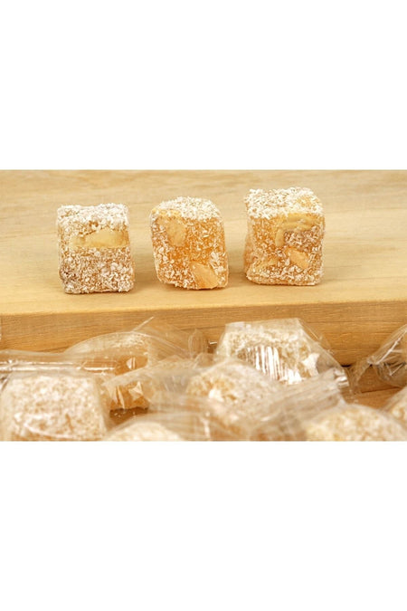 HANEZAN Hazelnut Double Roasted Turkish Delight 1 kg tek tek posetli - MALLTURK