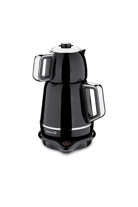KORKMAZ Demiks Electric Kettle Black Chrome A332-04 - MALLTURK
