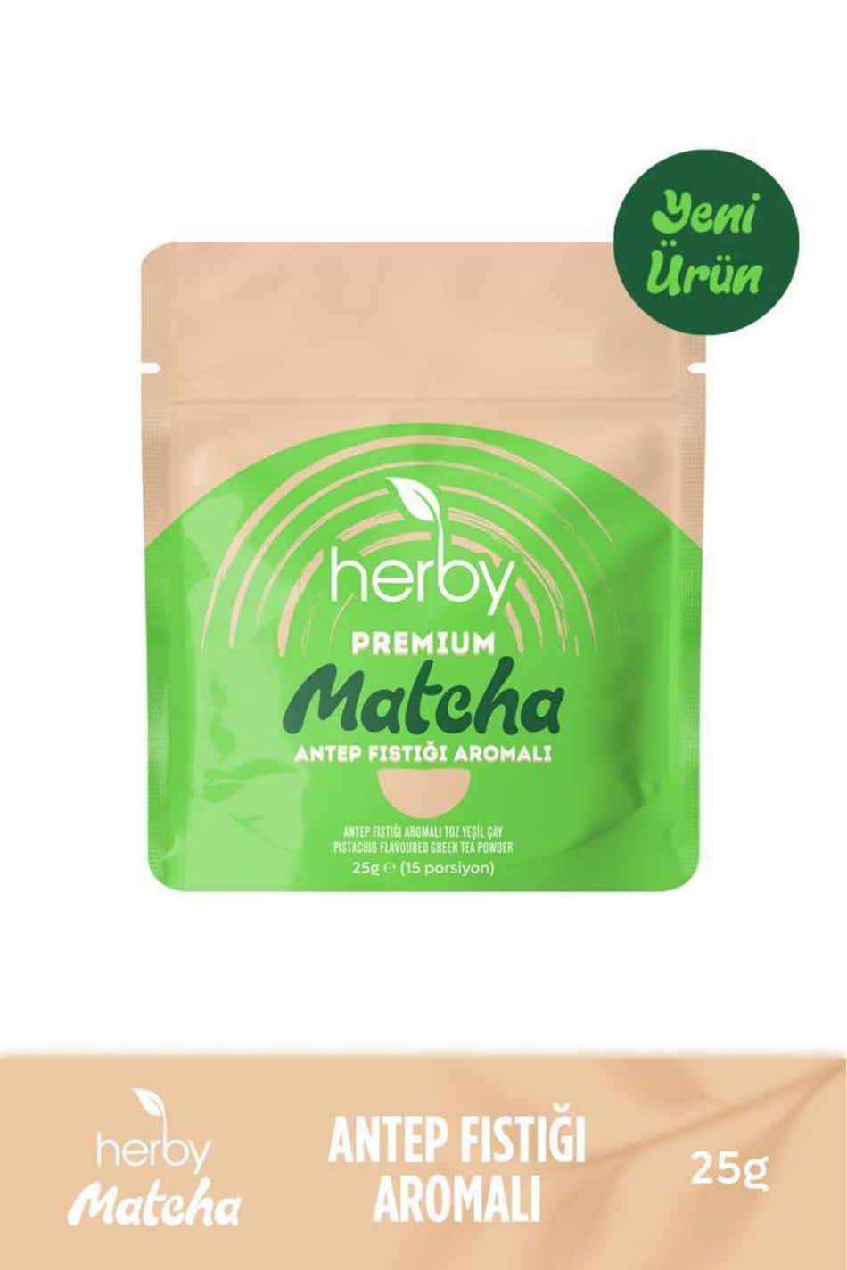 Herby Premium Matcha Pistachio Flavored