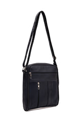 Fubileather Genuine Leather Unisex Messenger Bag