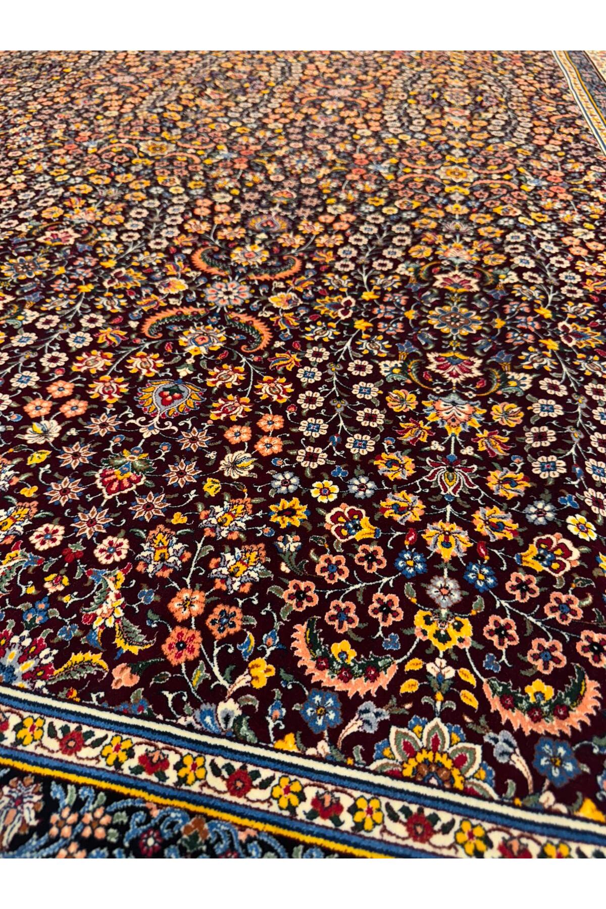 Rustikev Iranian Silk Hereke Rug - MALLTURK