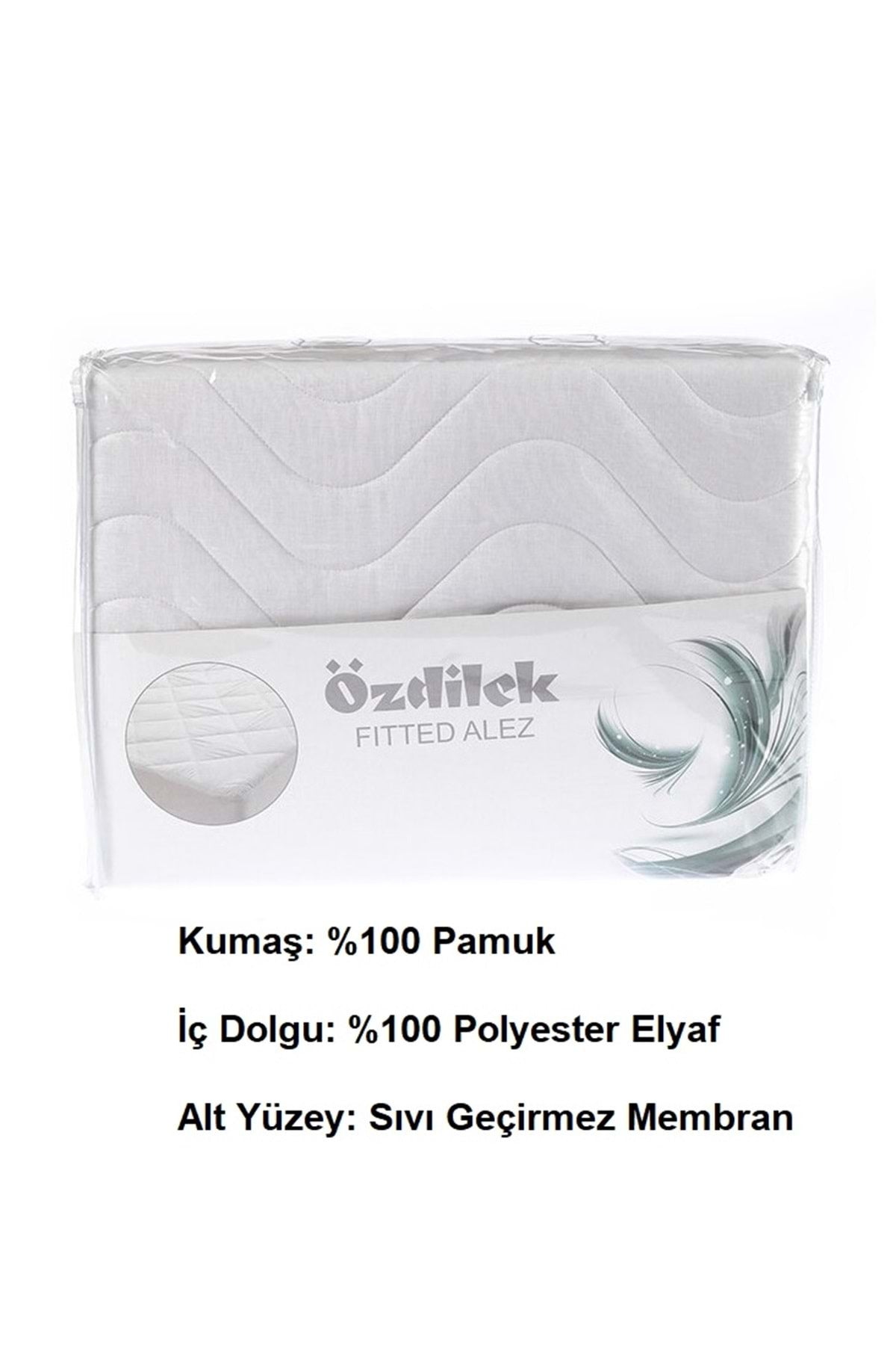 Ozdilek Ranforce Waterproof Quilted Fitted Mattress Protector - MALLTURK
