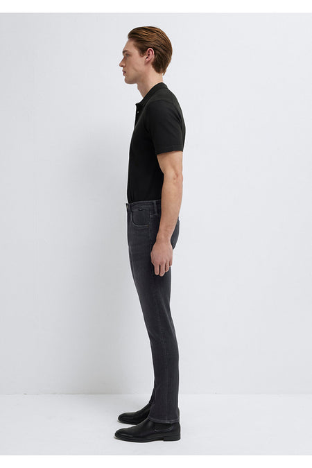 Mavi Lux Black Anthracite Jean Trousers 00422A1743 - MALLTURK