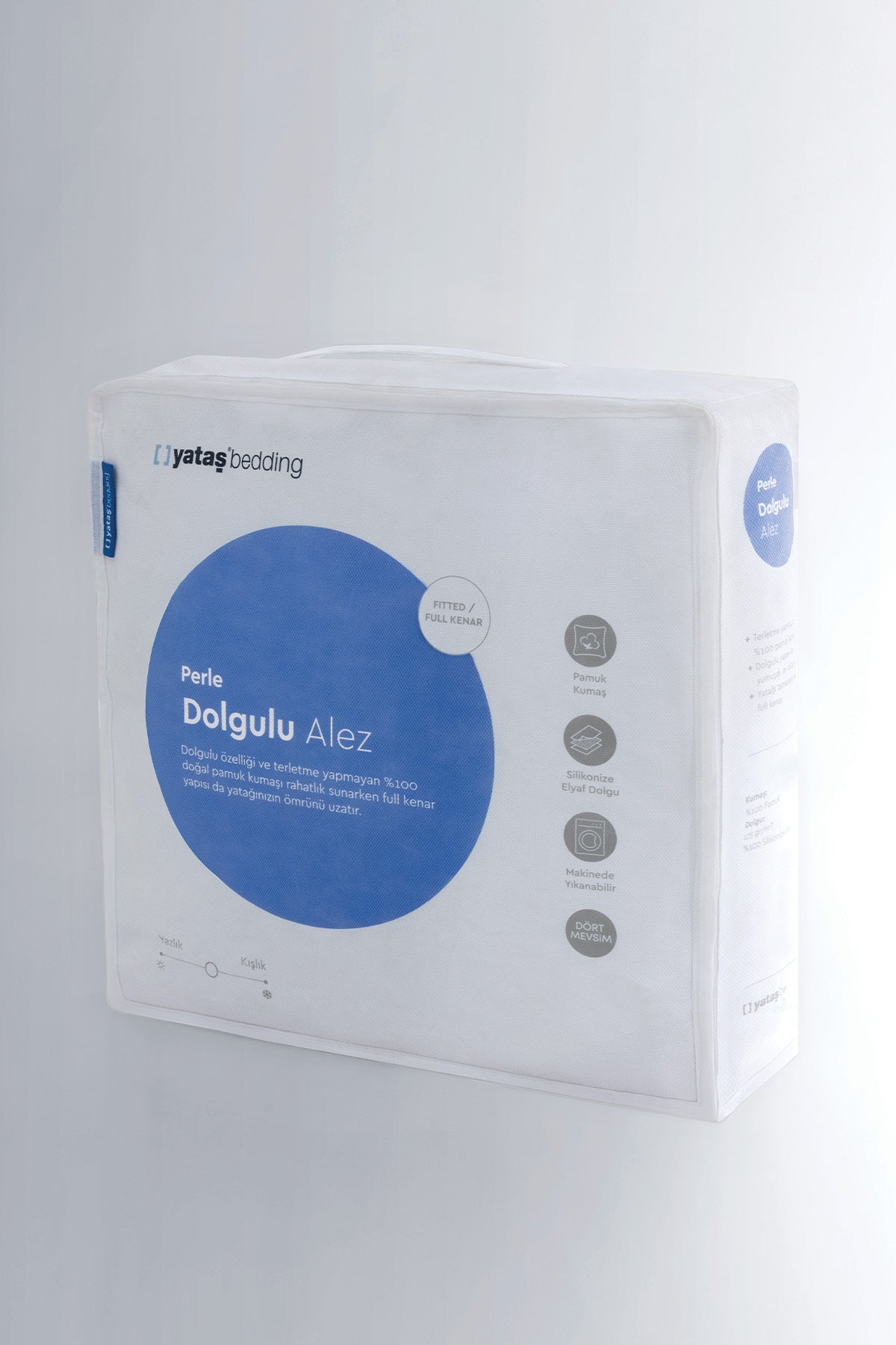 Yatas Perle Cotton Fitted Mattress Protector - MALLTURK