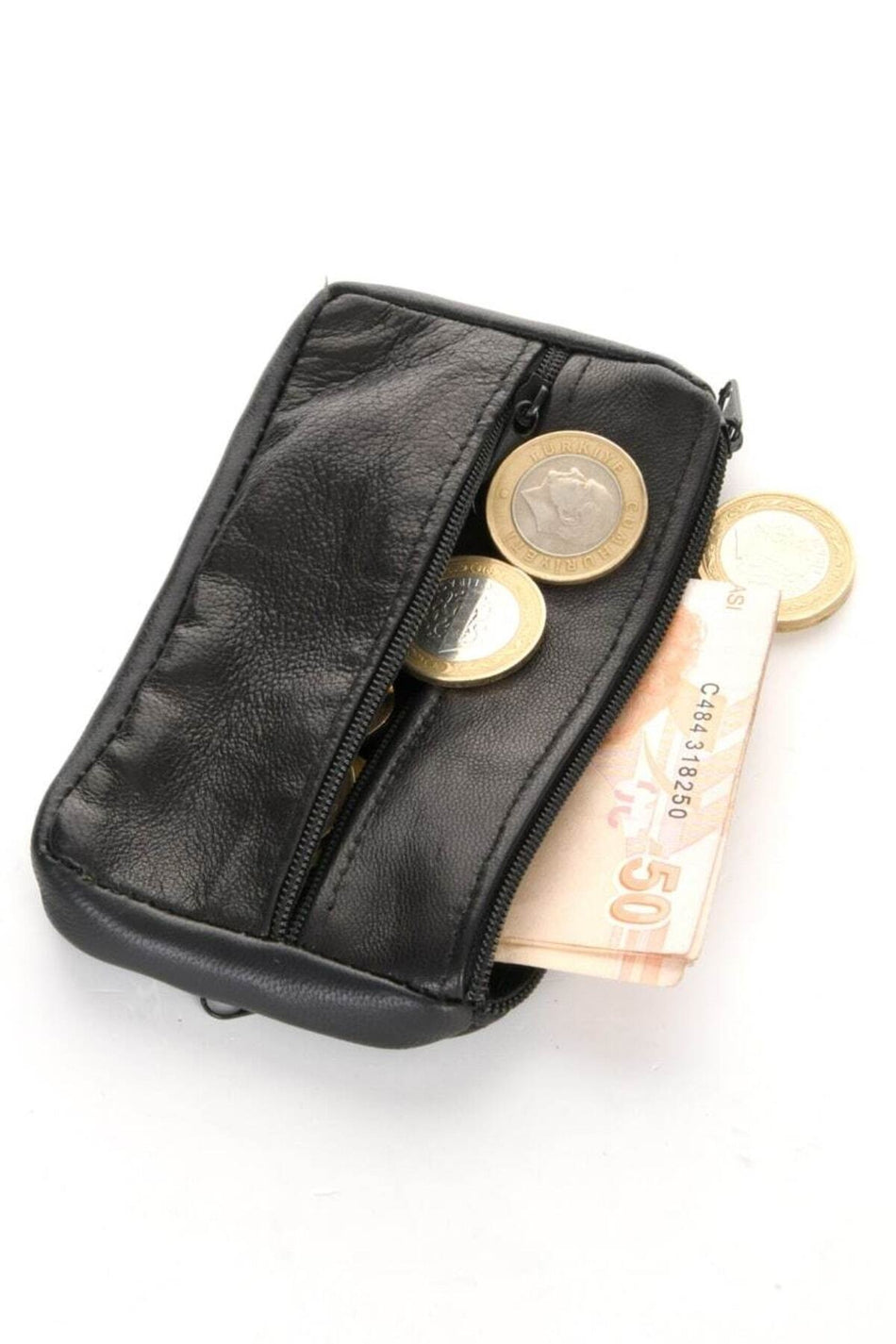 Fubileather Genuine Leather Mini Coin Purse
