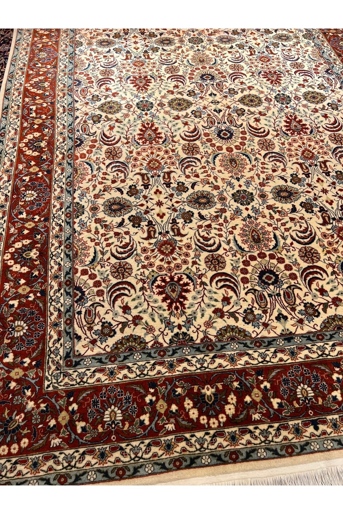 RD RAMAZAN DAG Hand Rug Art Hand-Woven Hereke Rug Special Weave Size 300x200 - MALLTURK