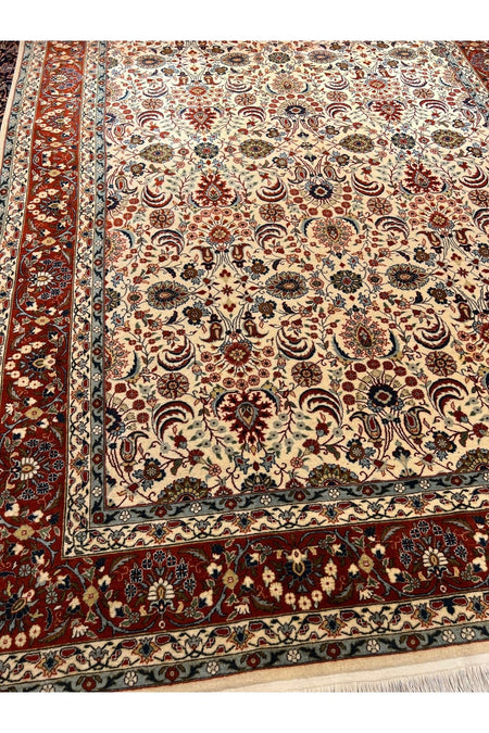 RD RAMAZAN DAG Hand Rug Art Hand-Woven Hereke Rug Special Weave Size 300x200 - MALLTURK