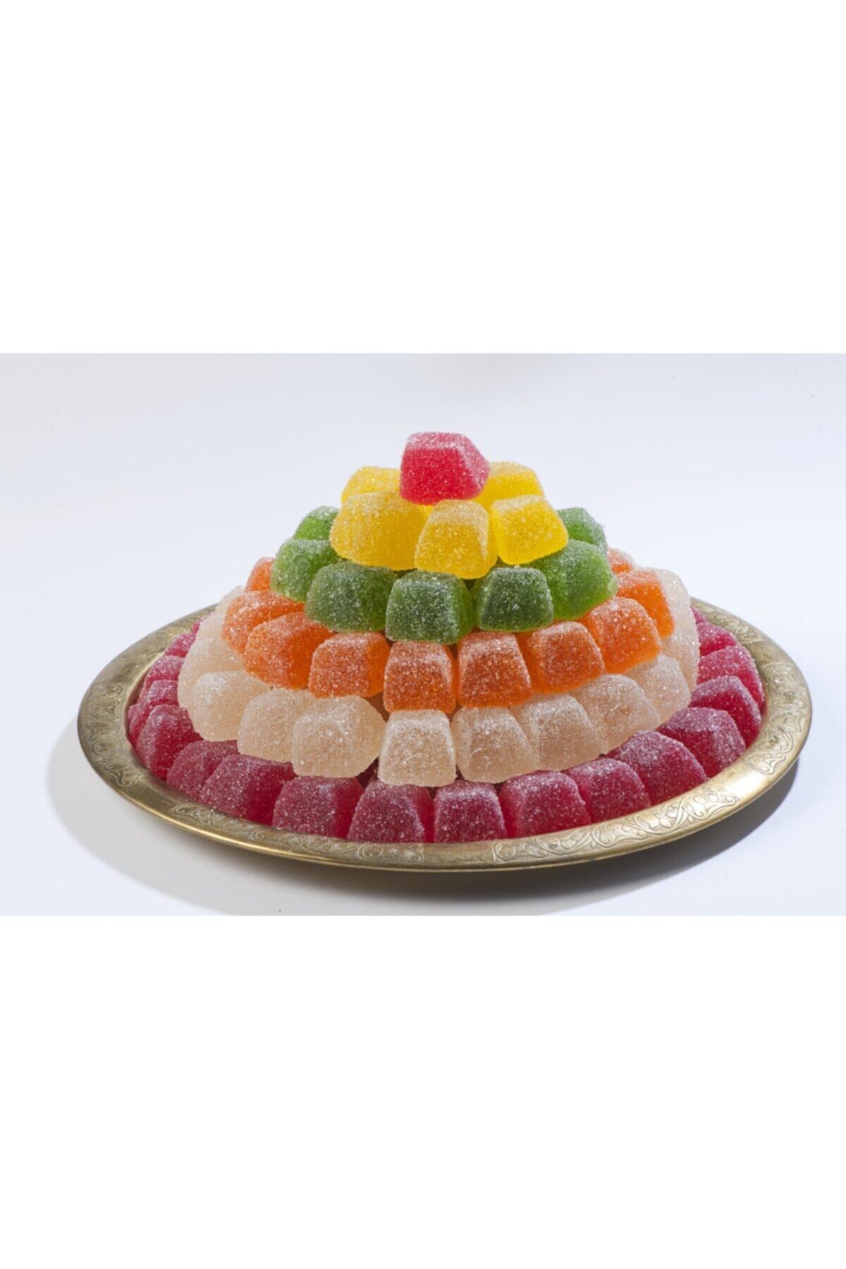 Sekerci caferzade Fruit Flavored Jelly Turkish Delight 1 kg - MALLTURK