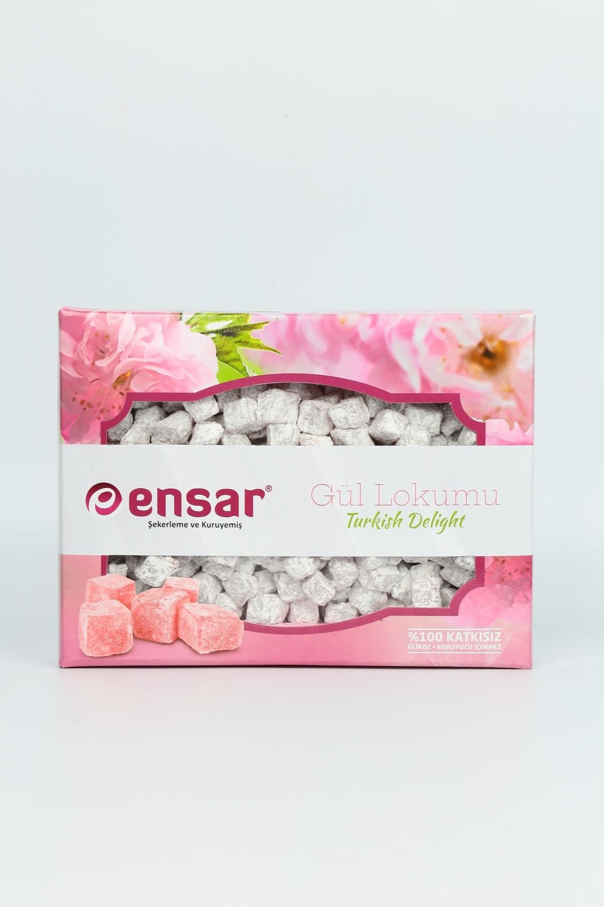 Ensar Sekerleme Rose Turkish Delight 250gr - MALLTURK