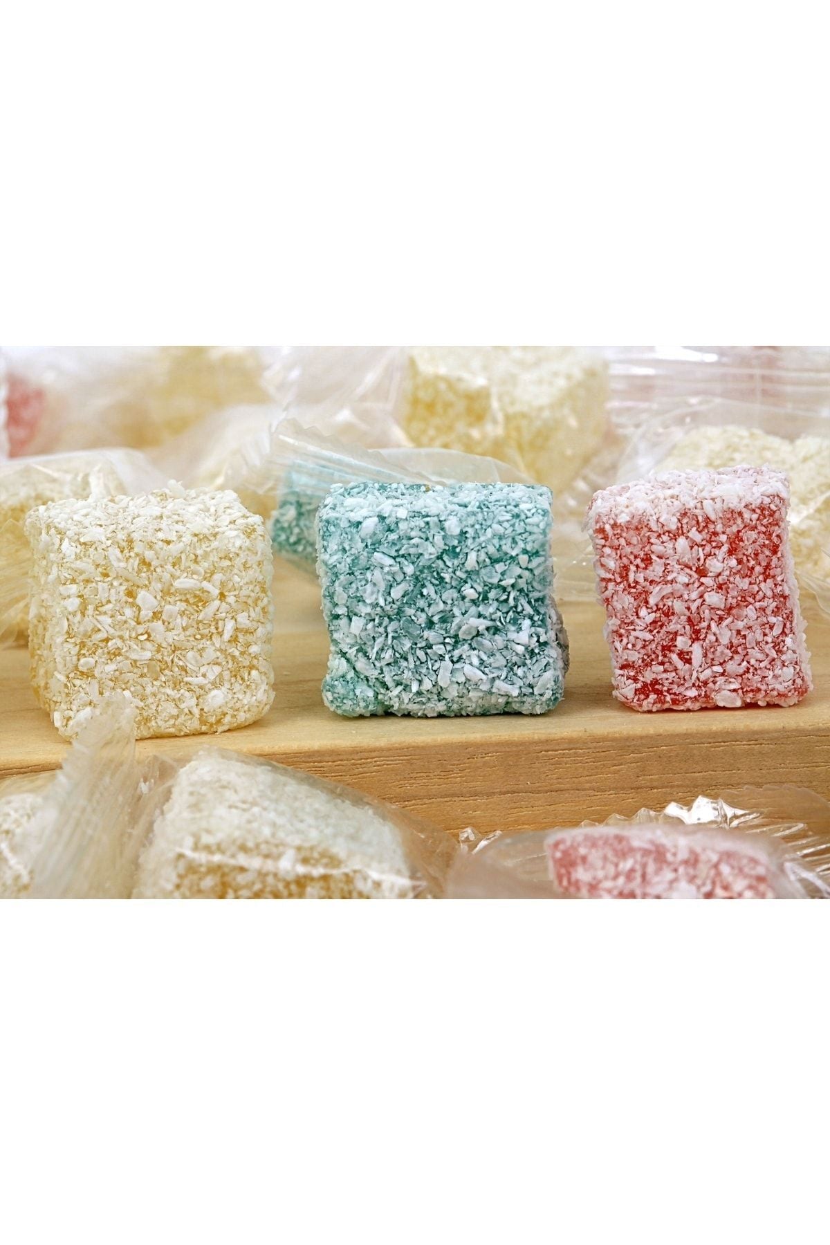 HANEZAN Assorted Flavored Turkish Delight 5 kg tek tek paketli - MALLTURK