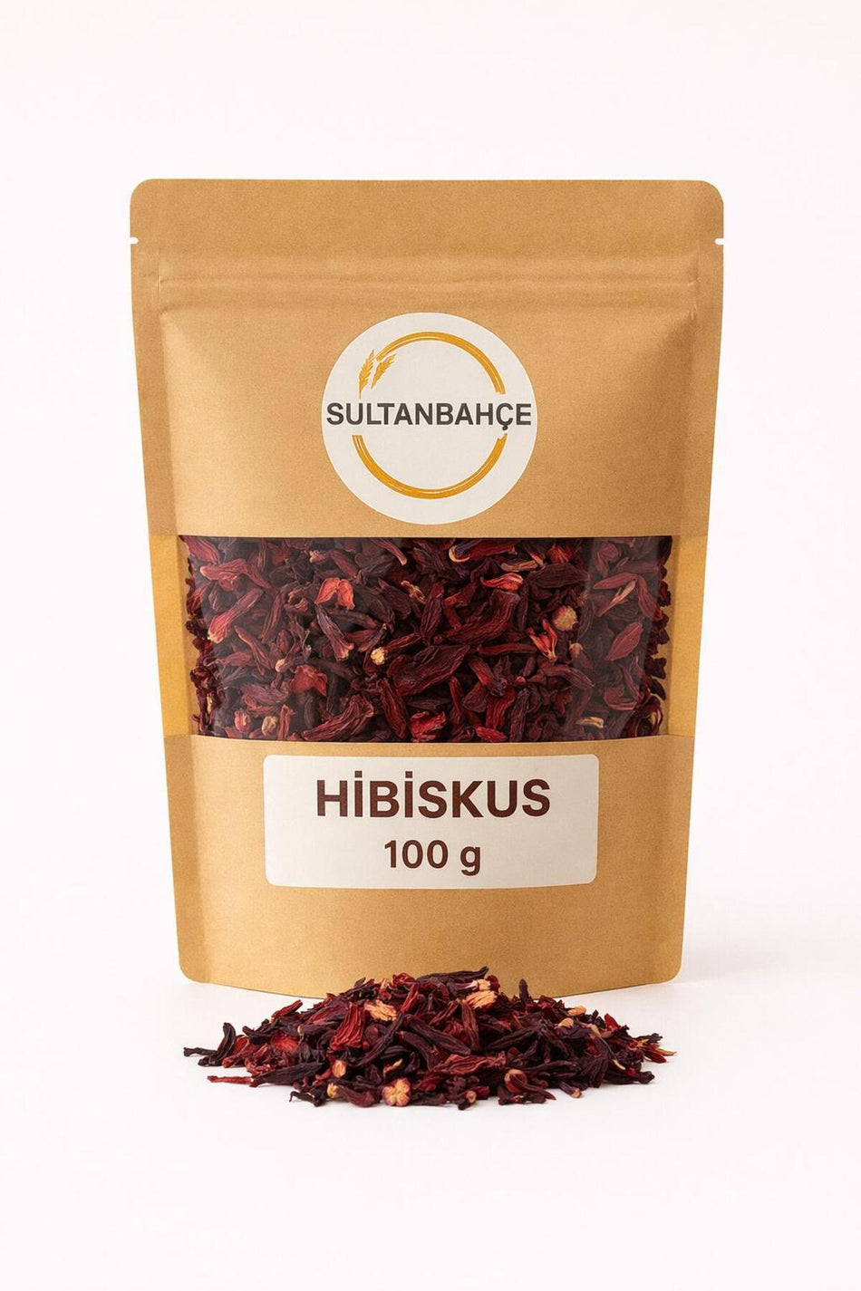 Sultanbahce Hibiscus 100 Gr - Natural Hibiscus Tea